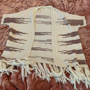 NWOT Short sleeve sweater kimono